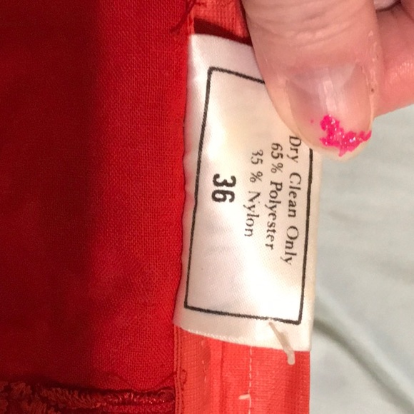 Red sequin bustier - Picture 5 of 9